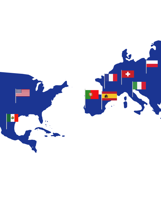 OPO Mapa Global